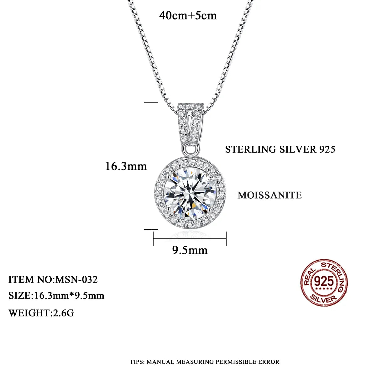 Halo Bliss Solitaire Moissanite Pendant and Studs