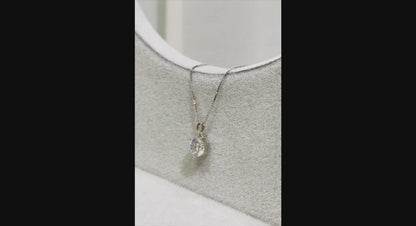 1 - 2 ct Eternal Spark Sterling Silver Moissanite Pendant